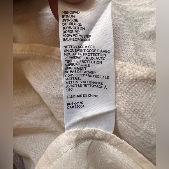 NWOT Zimmermann Tempo Disc Embellishment Chiffon Mini Linen Skirt Size AU 2 - Picture 11 of 12